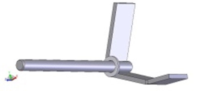 Dźwignia I Z-593 01.11.00.1