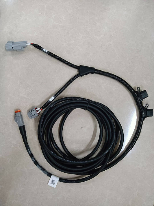 Precision spraying power harness