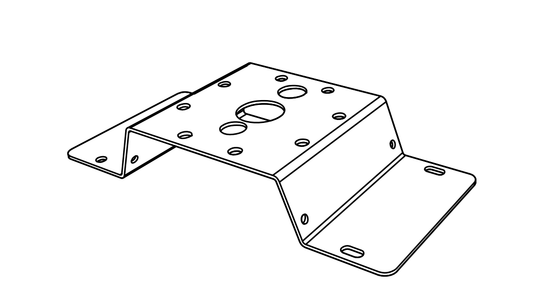 Antenna bracket assembly I (for SVEA agriculture use)