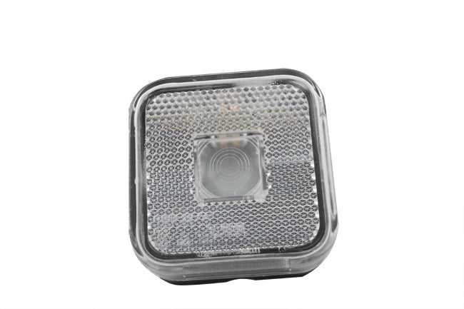 lampa obrysowa kwadratowa z odblask. LO 093