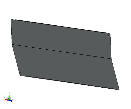 7. Oslona tylna 2 Z587 100.007.00