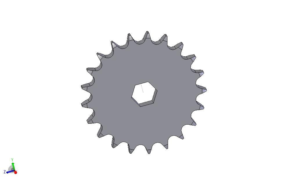 Koło łańcuchowe Z-21 Z-560 02.00.32